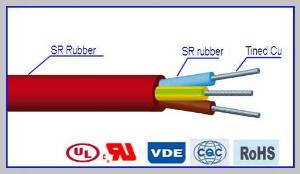 Cable aislado de silicona multiconductor SIHF