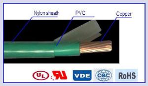 Cable aislado eléctrico de PVC THHN THWN
